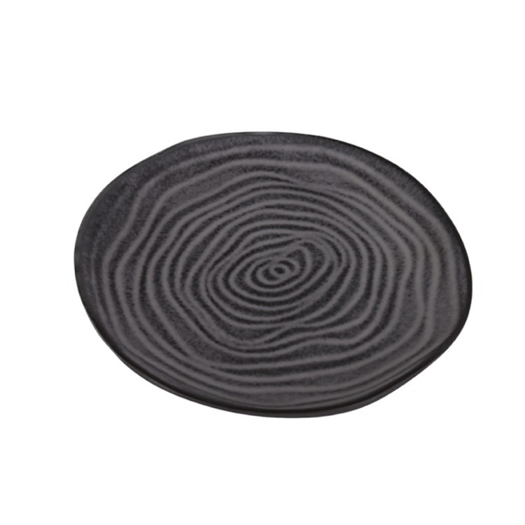 Тарелка E761-P-10198/10, 25.4, керамика, gray, ROOMERS TABLEWARE