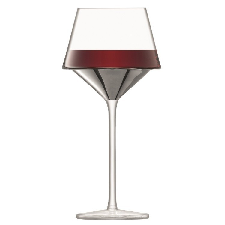 Набор из 2 бокалов для вина space 445 мл платина (62742)