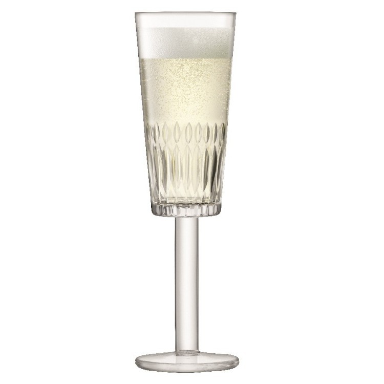 Набор из 4 бокалов-флейт для шампанского tatra 250 мл (62757)