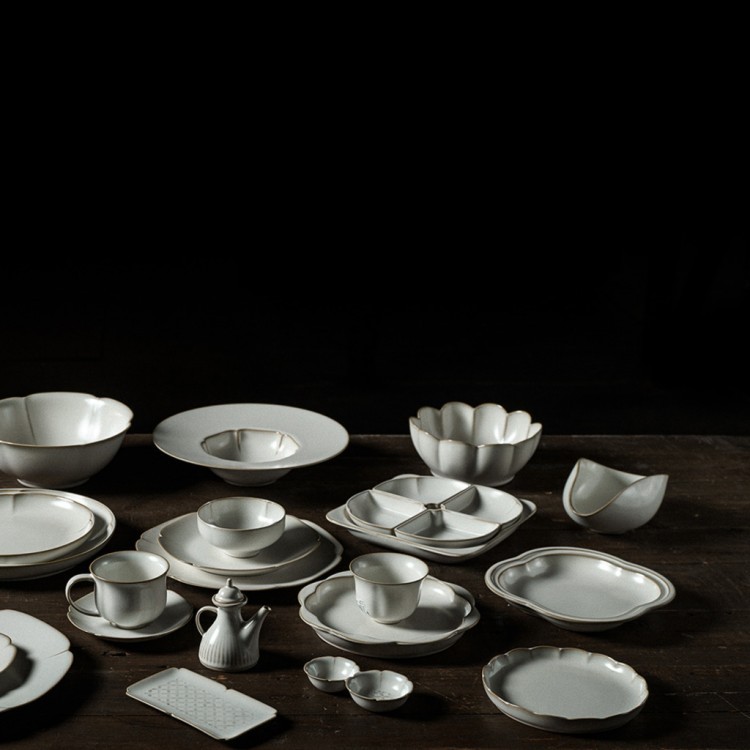Тарелка L9735-Cream, 26.8, каменная керамика, ROOMERS TABLEWARE Тарелка L9735-Cream, 26.8, каменная керамика, ROOMERS TABLEWARE