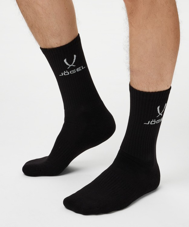 Носки высокие JOGEL ESSENTIAL High Cushioned Socks, черный, 2 пары (1759225)