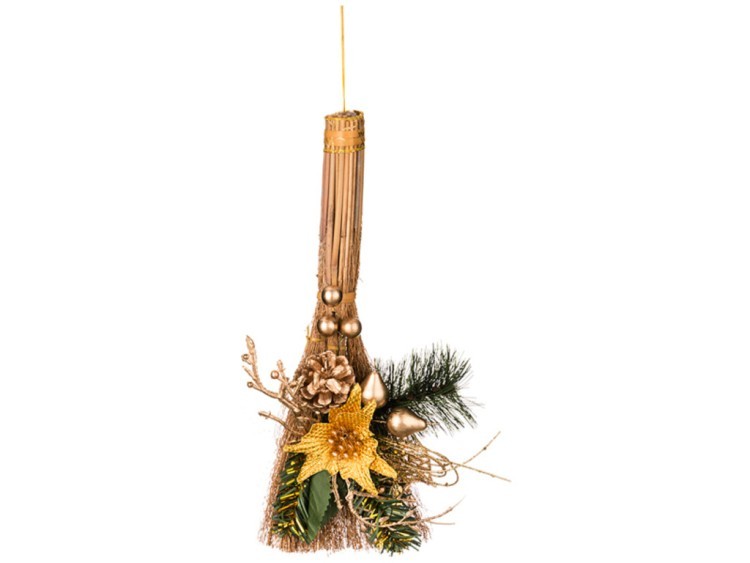 Изделие декоративное "метелка для денег" высота=30 см(кор=192 шт.) Polite Crafts&gifts (161-158)