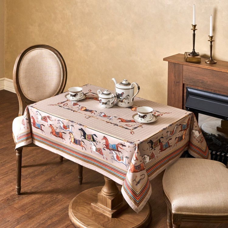 Скатерть "passage" 110х140см ,капучино,100% хлопок с пропиткой,твил Lefard (850-760-20)