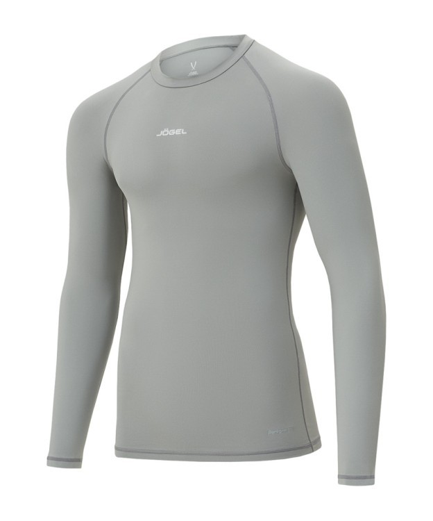Футболка компрессионная с длинным рукавом JOGEL PerFormDRY Baselayer LS Tee, серый (2117545)