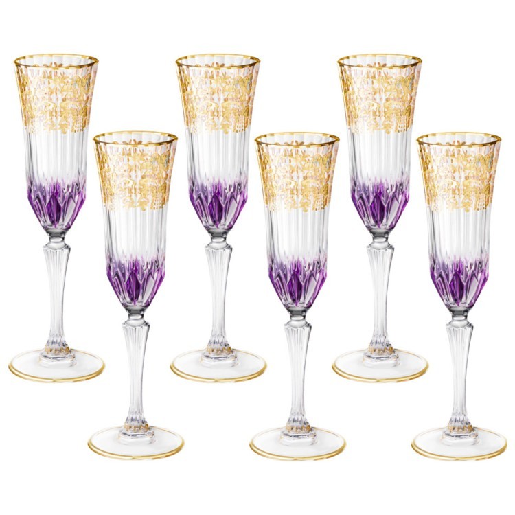 Набор бокалов для шампанского из 6 шт. 180 мл SAME (103-626)