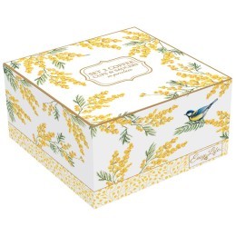 Набор кофейных чашек с блюдцем mimosa, 100 мл, 2 шт. (80337)