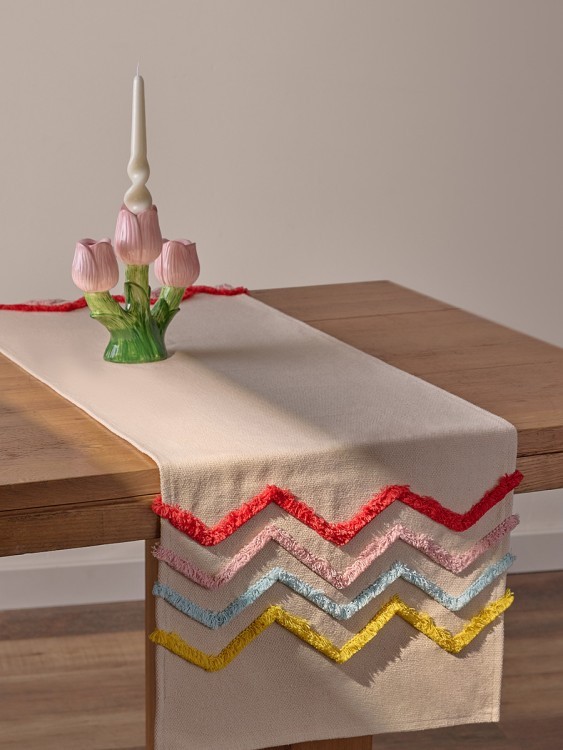 Дорожка на стол Такт из коллекции blossom, 45х150 см (80200)