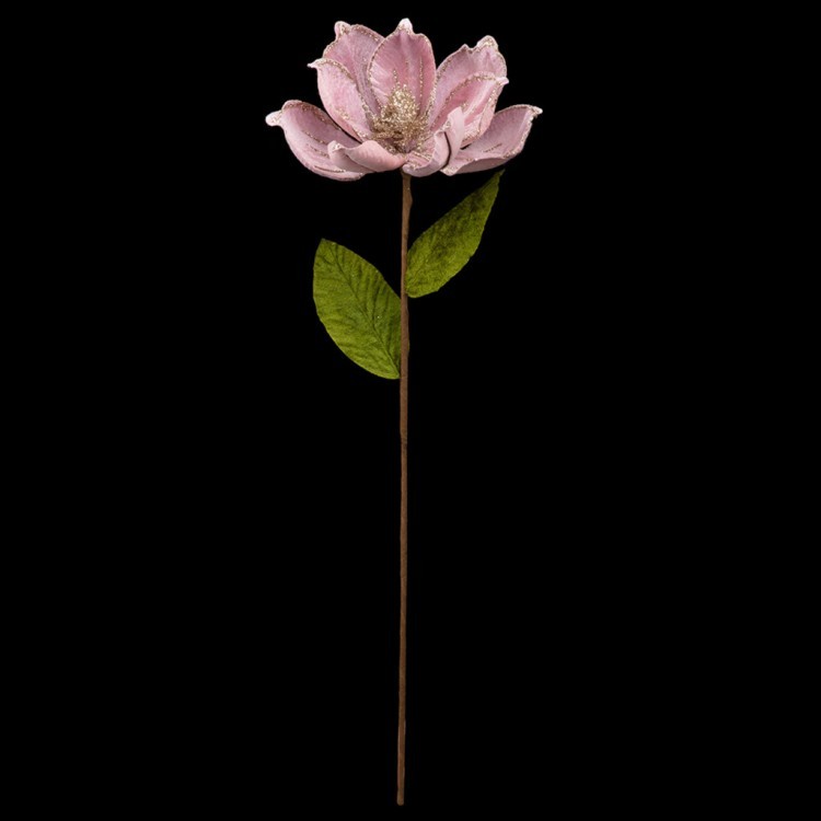 Цветок искусственный "магнолия" длина=60 см. ширина=16 см. Lefard (213-200)
