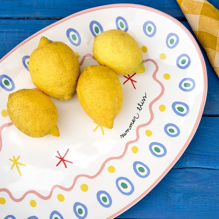 Блюдо GOA451-SUM(GOA451-05924J), керамика, Sun, Costa Nova