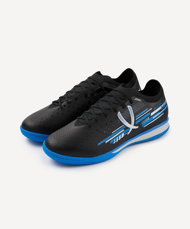 Бутсы зальные JOGEL Evofly IN PRO Black/blue (2118003)