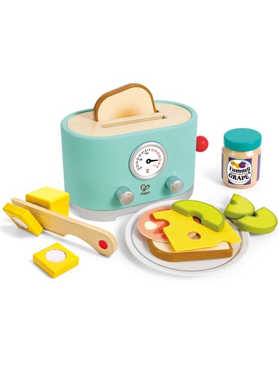 Игровой набор с тостером "Вкусный завтрак", 12 предметов (E3215_HP)