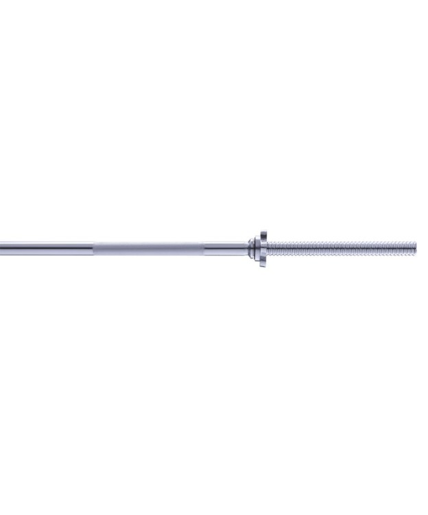 Гриф для штанги BB-103 прямой, d=25 мм, металлический, с металлическими замками, 150 см (1484398)