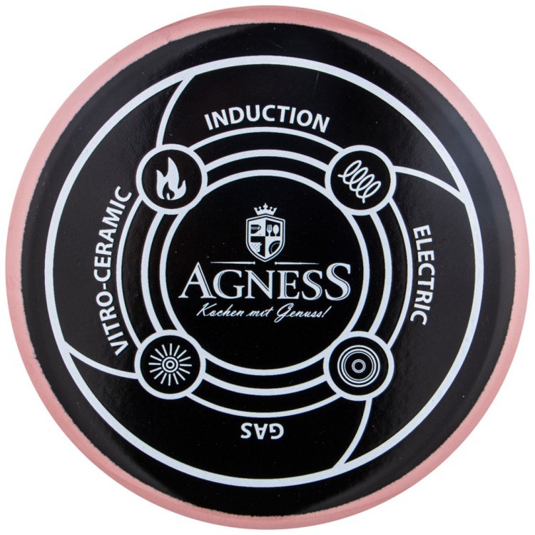 Чайник agness эмалированный, серия deluxe, 2,3л, подходит для индукции Agness (951-121) Чайник agness эмалированный, серия deluxe, 2,3л, подходит для индукции Agness (951-121)