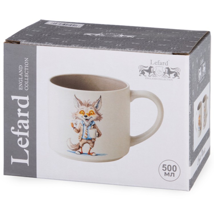 Кружка lefard "crazy coffee" 500мл Lefard (260-1041)