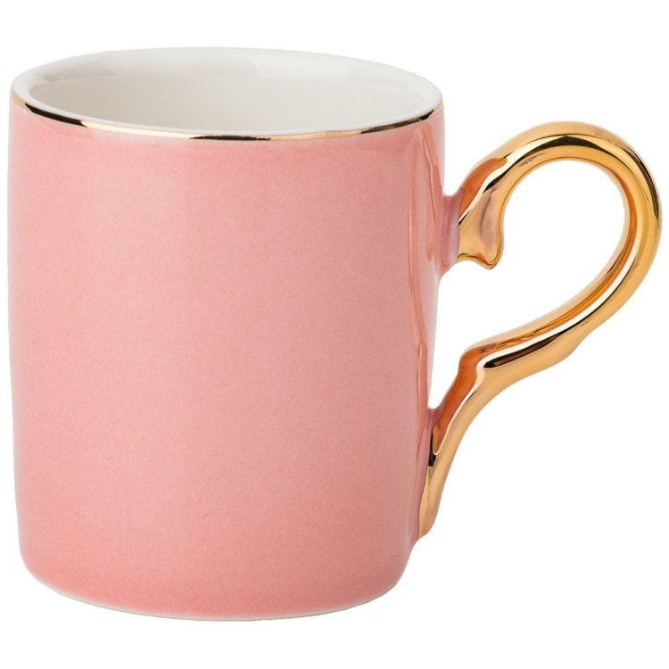 Кофейный набор на 4пер. 8пр. 90мл, розовый Lefard (91-061)
