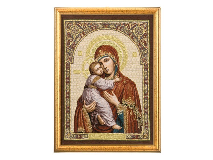 Гобелен "владимирская икона божией" 25х34см. (404-1182-17) 
