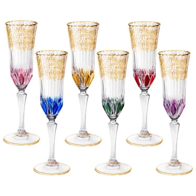 Набор бокалов для шампанского из 6 шт. 180 шт. SAME (103-632)