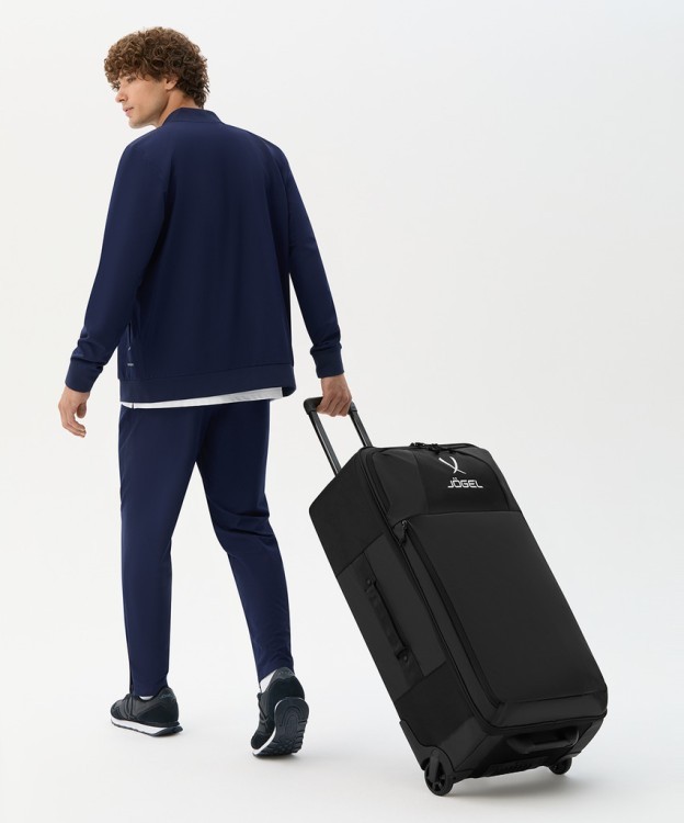 Чемодан JOGEL NATIONAL Team Trolley L, черный (2111410)