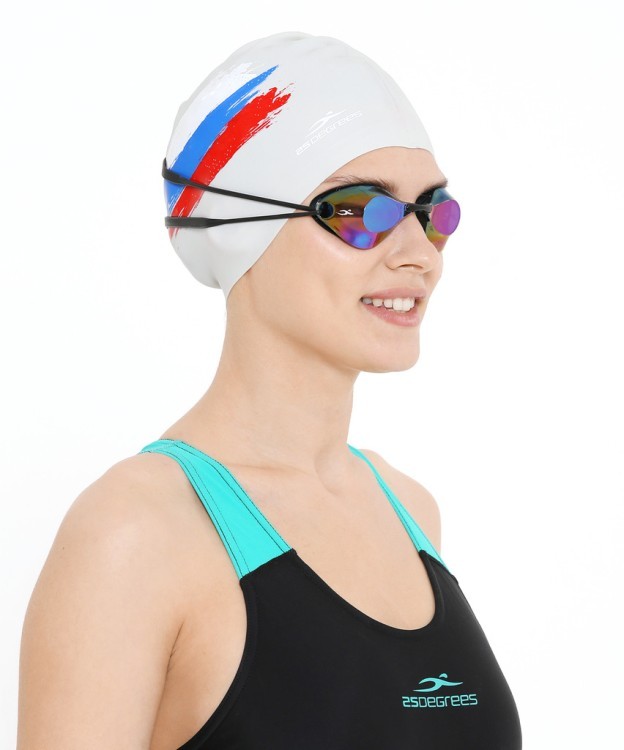 БЕЗ УПАКОВКИ Очки для плавания 25DEGREES Glade Mirror Black (2107743)