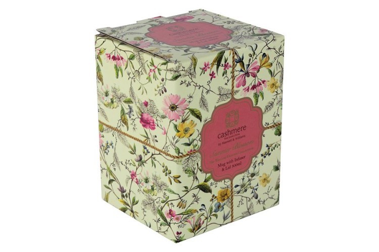 Кружка с ситечком и крышкой Летние цветы в подарочной упаковке - MW637-WK03455 Maxwell & Williams