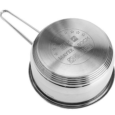 Ковш с крышкой 1 л 14 см нерж/ст Mayer&Boch (30968)