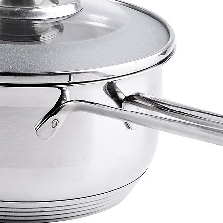 Ковш с крышкой 1 л 14 см нерж/ст Mayer&Boch (30968)