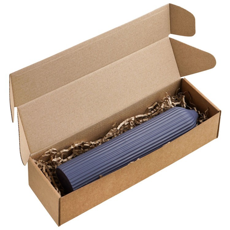 Свеча декоративная синего цвета из коллекции edge, 25,5 см (73484)