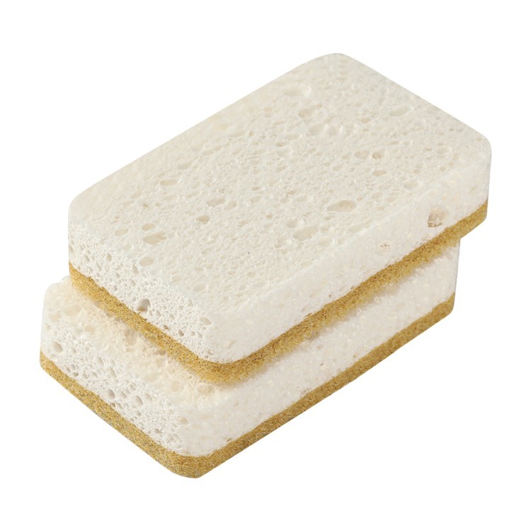 Набор губок для посуды из целлюлозы и кокосового волокна eco sponge, белые, 6 шт. (77066) Набор губок для посуды из целлюлозы и кокосового волокна eco sponge, белые, 6 шт. (77066)