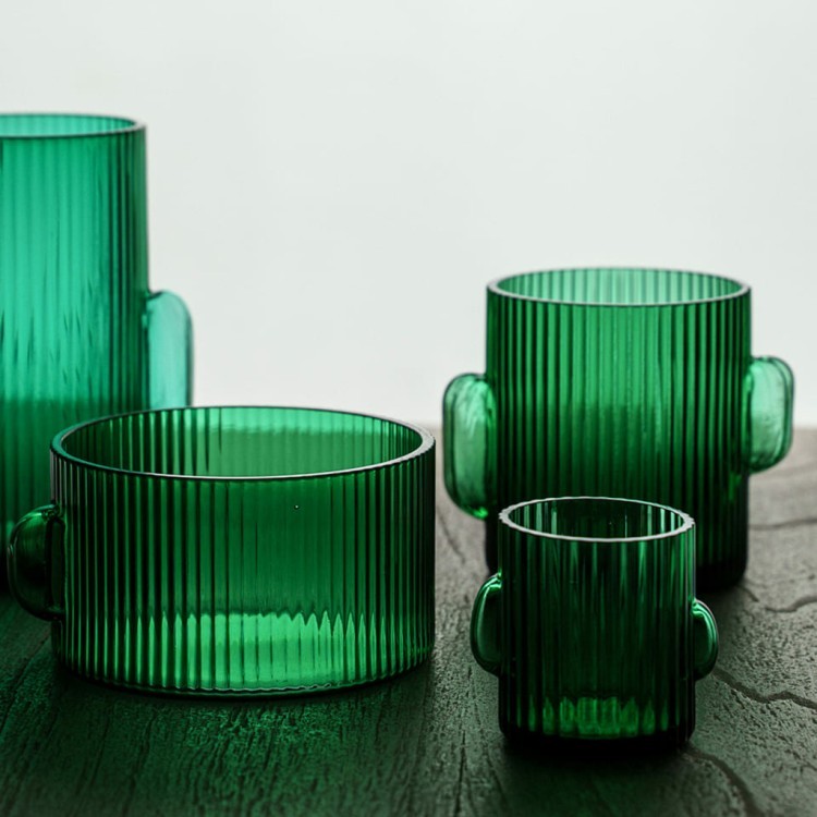 Стакан SD06718, стекло, green, ROOMERS TABLEWARE