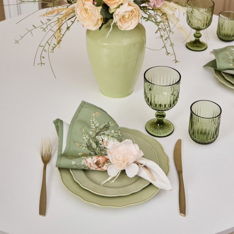 Набор салфеток из 2-х шт "sense" 40х40см, зеленый, 100% хлопок, твил, Lefard (850-753-8)