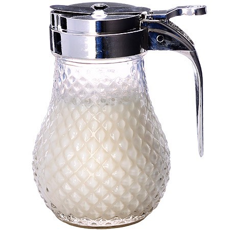 Сливочник с крышкой 280 мл стекло/нерж Mayer&Boch (40478)