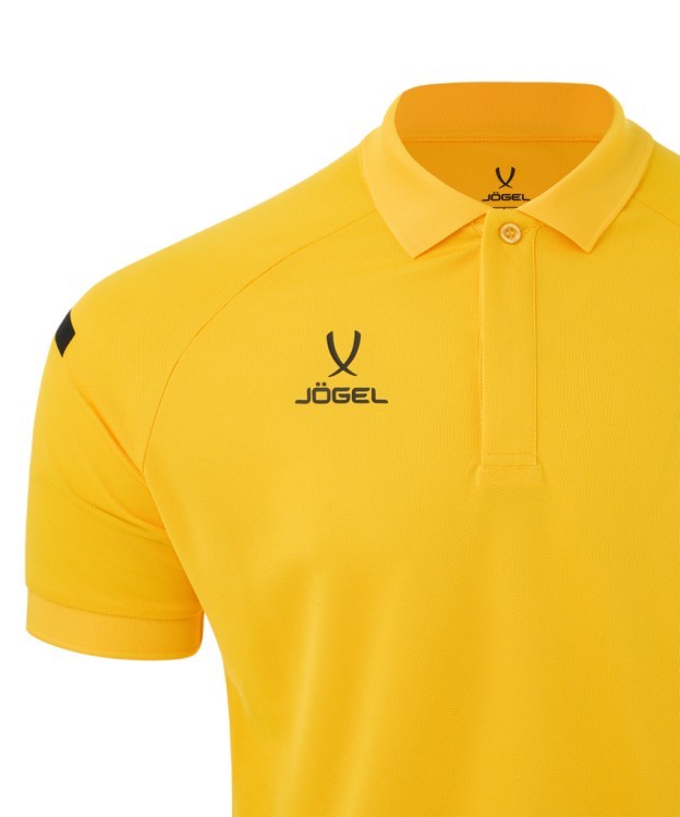 Поло JÖGEL CAMP 2 Poly Polo, желтый/черный (2121579) Поло JÖGEL CAMP 2 Poly Polo, желтый/черный (2121579)