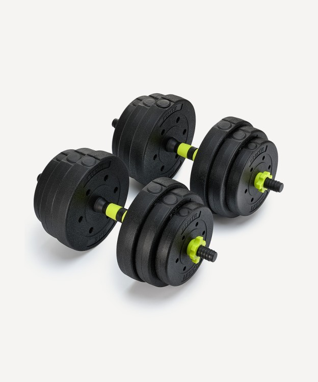 БЕЗ УПАКОВКИ Гантель разборная пластиковая с коннектором Starfit DB-721, 25 кг, пара (2129344) БЕЗ УПАКОВКИ Гантель разборная пластиковая с коннектором Starfit DB-721, 25 кг, пара (2129344)