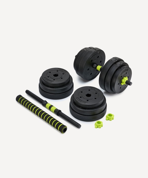 БЕЗ УПАКОВКИ Гантель разборная пластиковая с коннектором Starfit DB-721, 25 кг, пара (2129344) БЕЗ УПАКОВКИ Гантель разборная пластиковая с коннектором Starfit DB-721, 25 кг, пара (2129344)