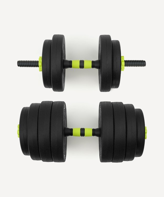 БЕЗ УПАКОВКИ Гантель разборная пластиковая с коннектором Starfit DB-721, 25 кг, пара (2129344) БЕЗ УПАКОВКИ Гантель разборная пластиковая с коннектором Starfit DB-721, 25 кг, пара (2129344)