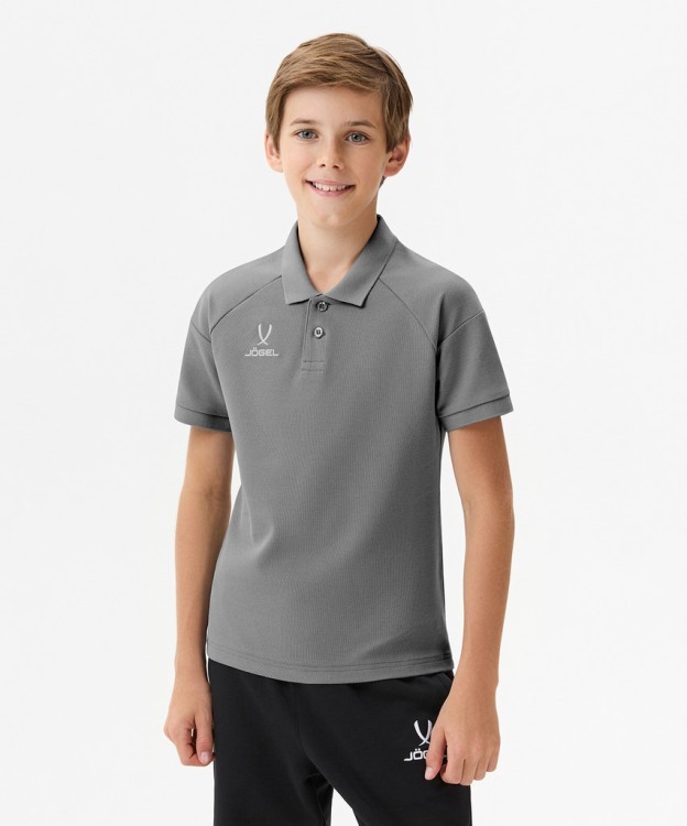 Поло JOGEL CAMP 2 CVC Polo, серый (2119066)