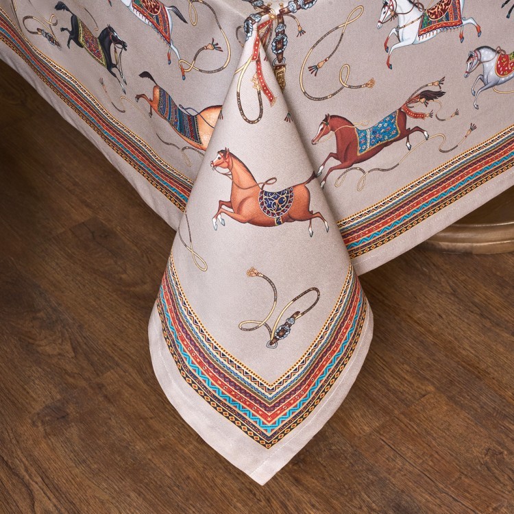 Скатерть "passage" 160х220см ,капучино,100% хлопок с пропиткой,твил Lefard (850-760-21)