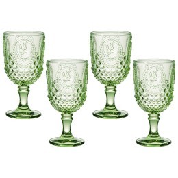 Набор бокалов для вина "sunday" green 4 шт/280 мл Lefard (355-439)