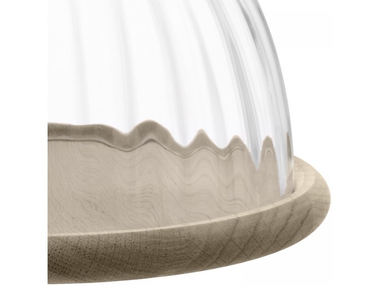 Блюдо со стеклянным куполом aurelia d25 см (59211)