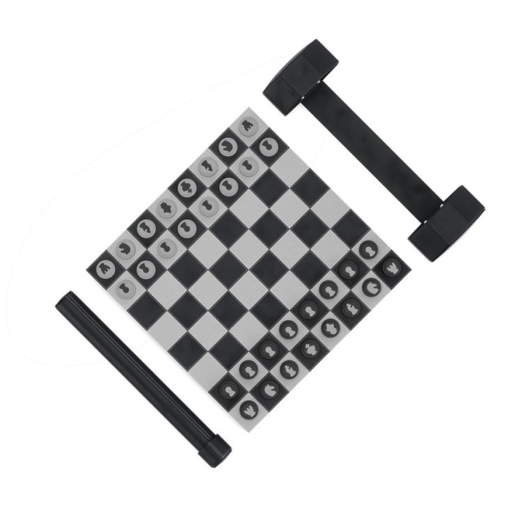Шахматный набор складной rolz, черный (71428)