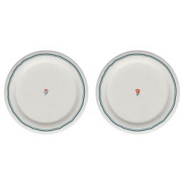 Набор обеденных тарелок plush, sunny bells, D26 см, 2 шт. (80402)