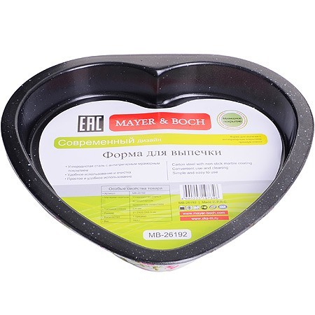 Форма для выпечки АП СЕРДЦЕ Mayer&Boch (26192) Форма для выпечки АП СЕРДЦЕ Mayer&Boch (26192)