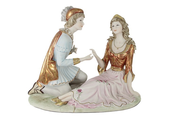 Статуэтка Ромео и Джульетта, бронза Sabadin ( SB224BR )