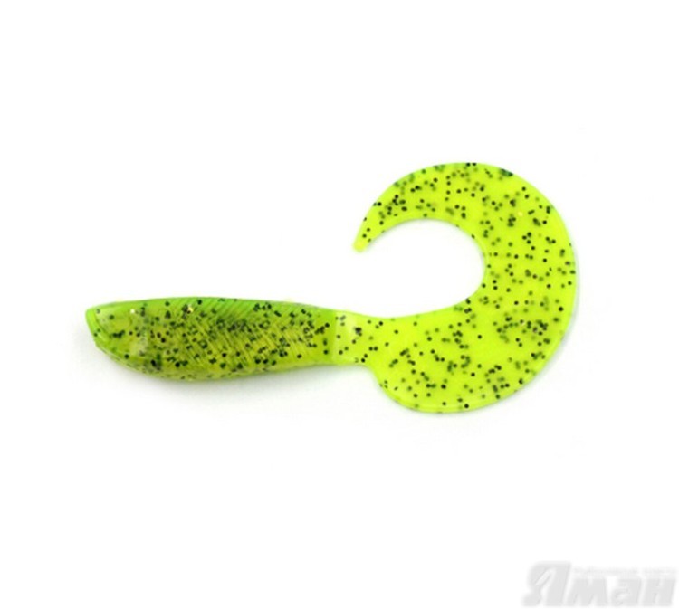 Твистер Yaman Mermaid Tail, 5" цвет 10 - Green pepper, 5 шт Y-MT5-10 (70624)