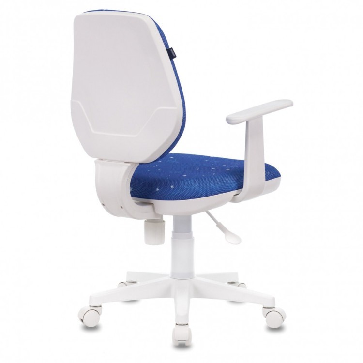 Кресло детское Brabix Fancy MG-201W ткань синее 532408 (1) (84681)