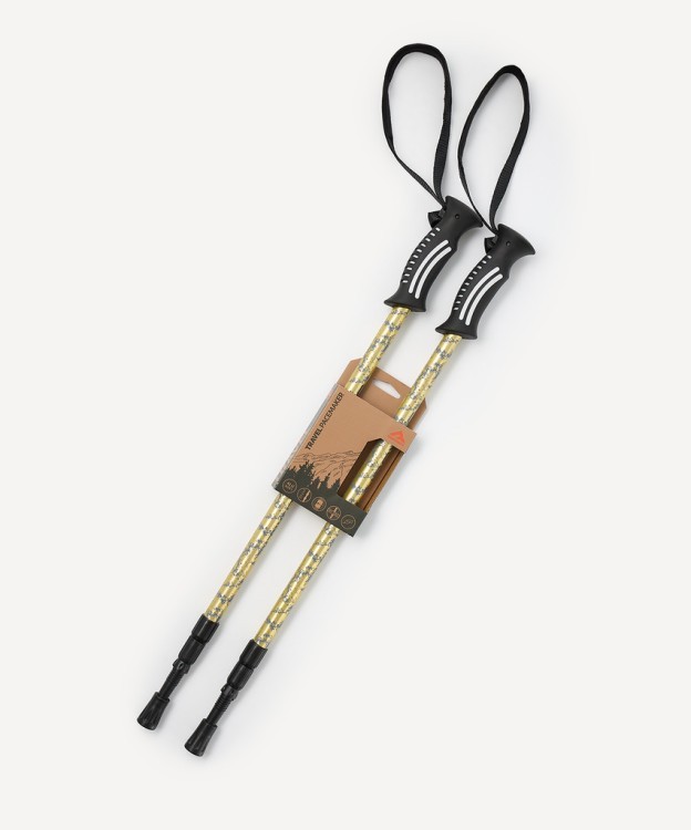 Треккинговые палки Travel Pacemaker, 65-135 см, 3-секционные, светло-серый/лайм (2119448) Треккинговые палки Travel Pacemaker, 65-135 см, 3-секционные, светло-серый/лайм (2119448)