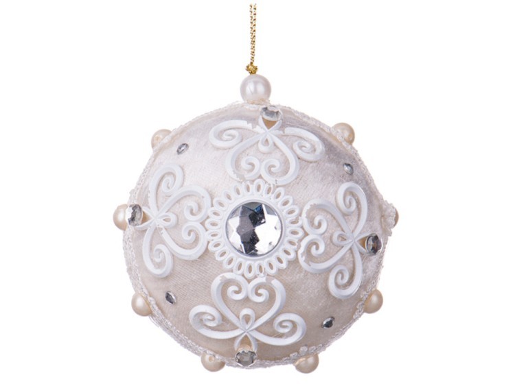 Изделие декоративное "шар" диаметр=8 см. Polite Crafts&gifts (796-127) 