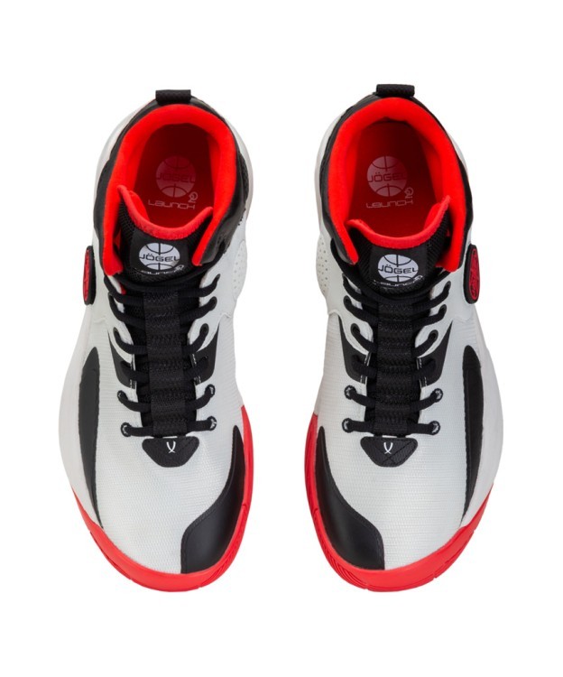 БЕЗ УПАКОВКИ Кроссовки баскетбольные Launch MID, White/black/red (2117776) БЕЗ УПАКОВКИ Кроссовки баскетбольные Launch MID, White/black/red (2117776)