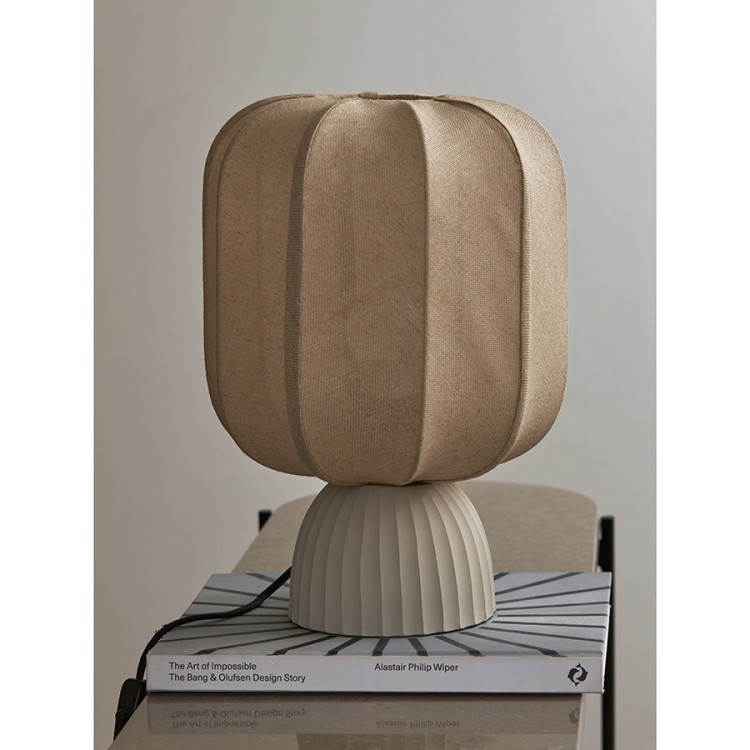 Лампа настольная texture rib, 27х39 см, бежевая (76473) Лампа настольная texture rib, 27х39 см, бежевая (76473)