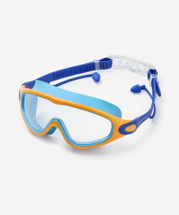 Очки-маска для плавания с берушами 25DEGREES Fusion Navy/Blue/Orange, детский (2125369) Очки-маска для плавания с берушами 25DEGREES Fusion Navy/Blue/Orange, детский (2125369)